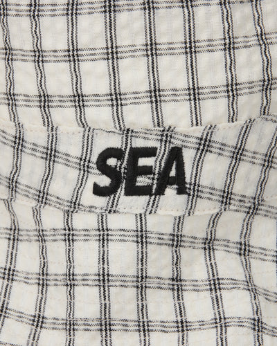 PLAID LOGO HAT