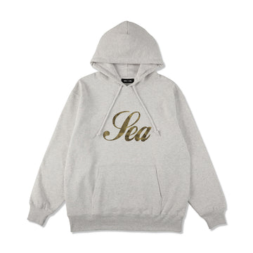 SEA HOODED SWEATSHIRT KNZ LIMITED / GRAY_GOLD