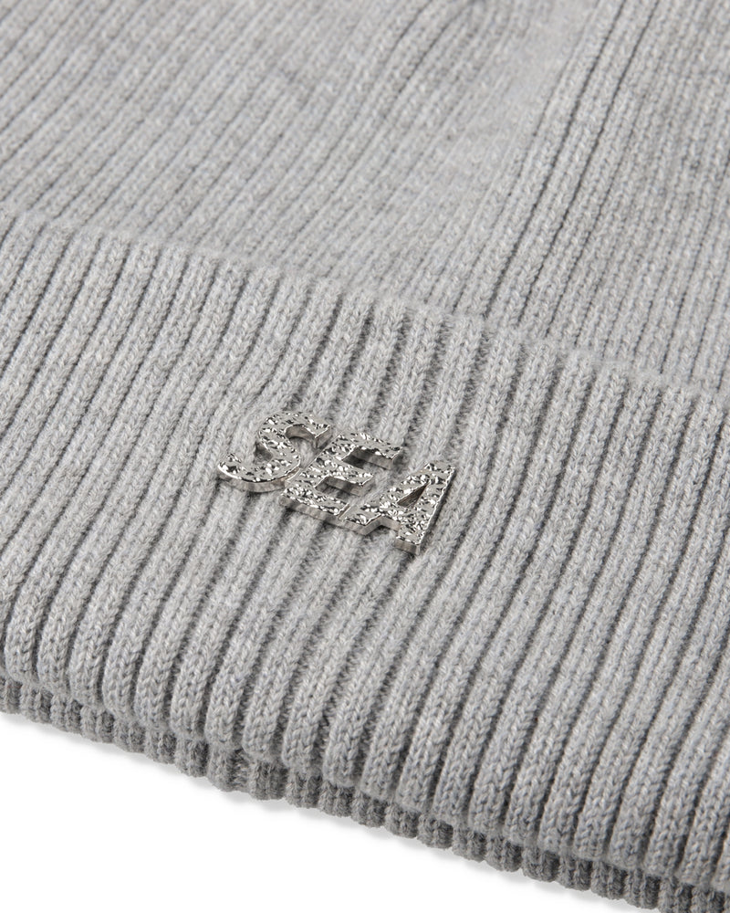 METAL LOGO KNIT CAP
