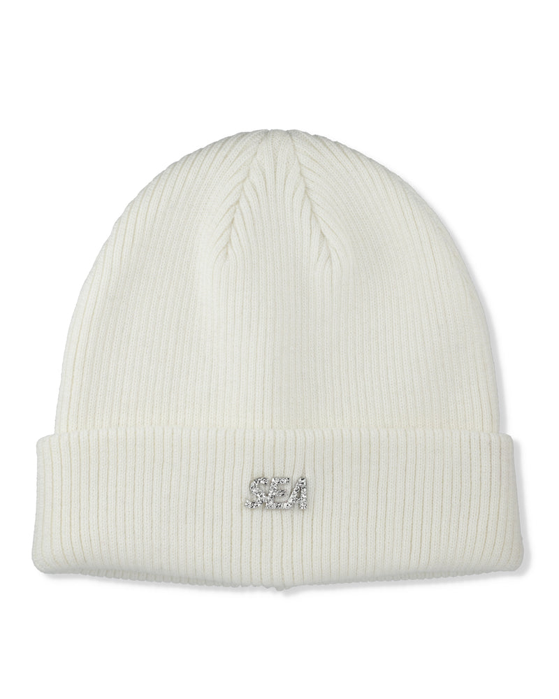 METAL LOGO KNIT CAP