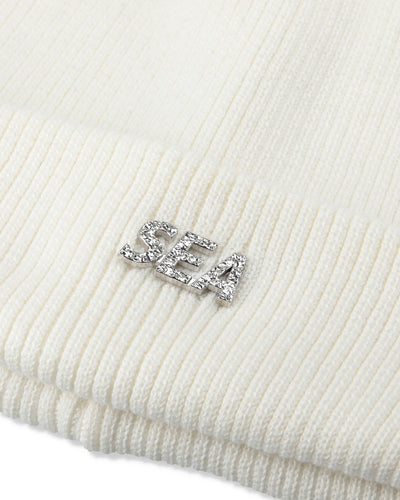 METAL LOGO KNIT CAP