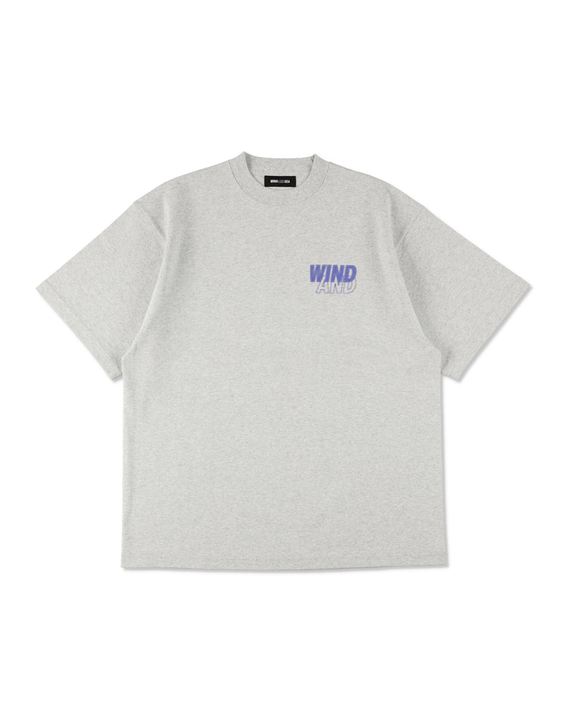 LINE HALFTONE SEA S/S TEE