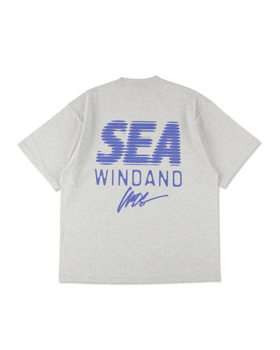 LINE HALFTONE SEA S/S TEE