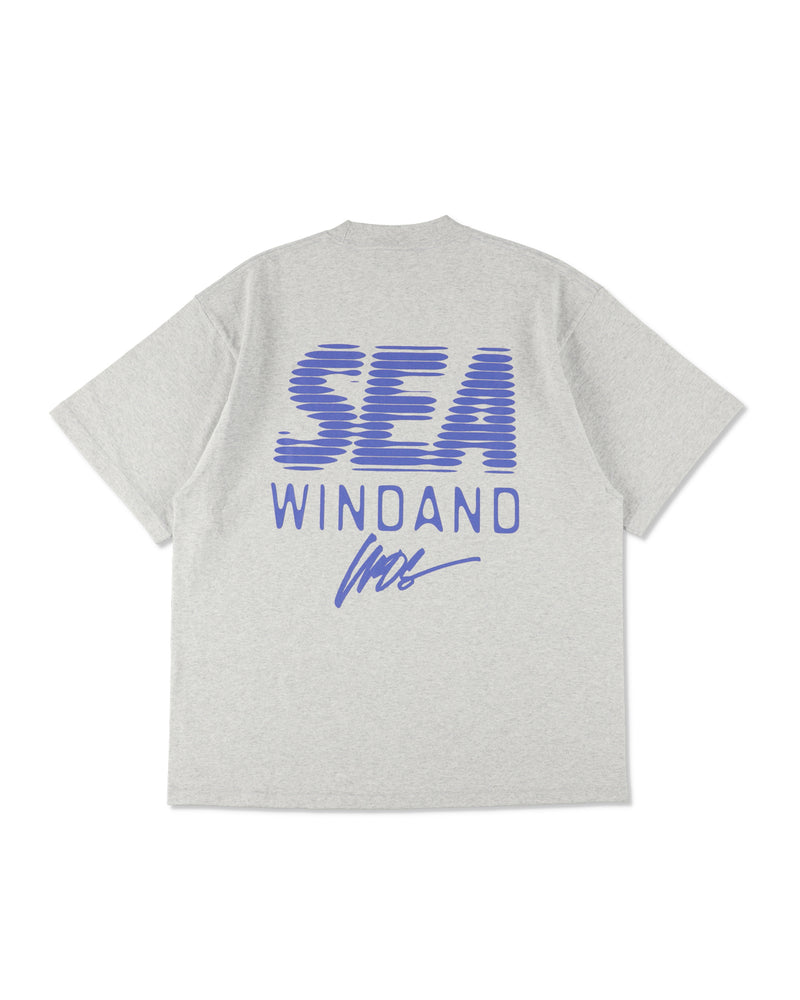 LINE HALFTONE SEA S/S TEE