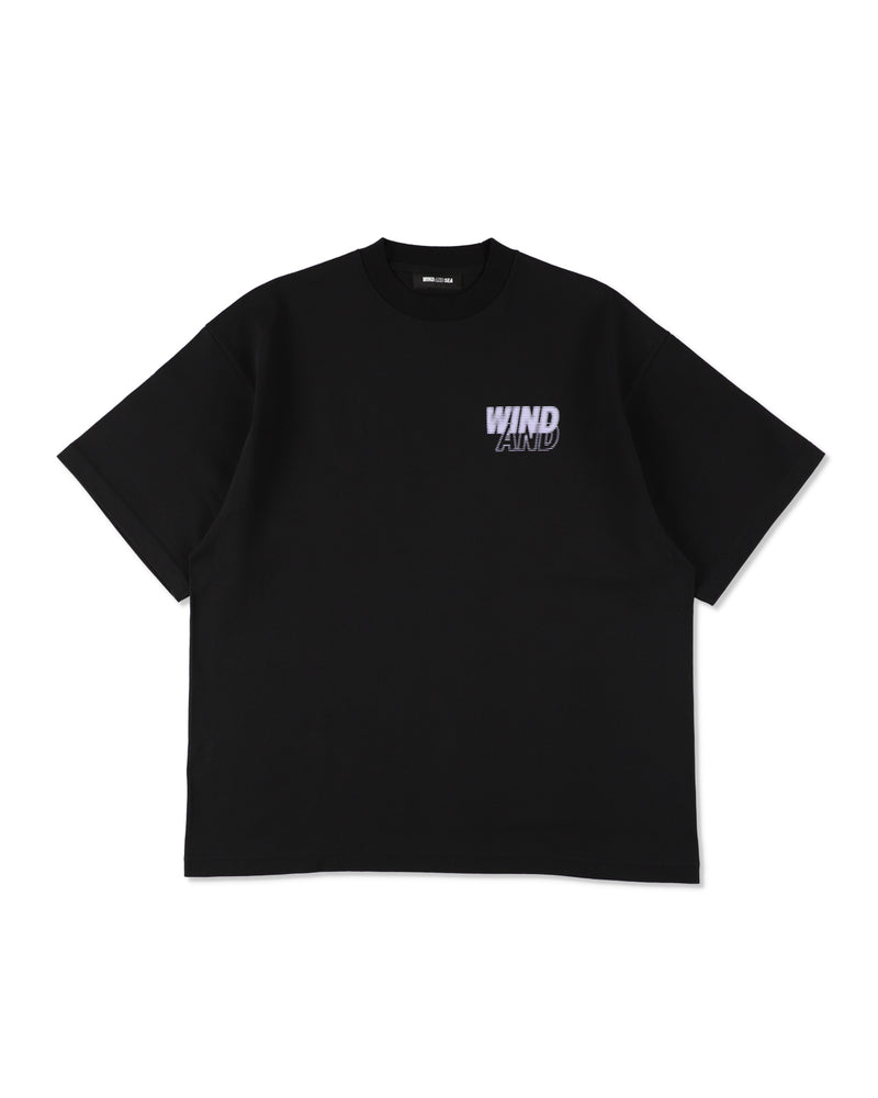 LINE HALFTONE SEA S/S TEE