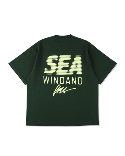 LINE HALFTONE SEA S/S TEE
