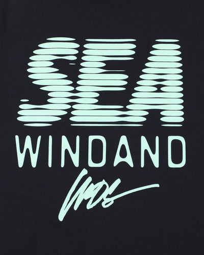 LINE HALFTONE SEA S/S TEE