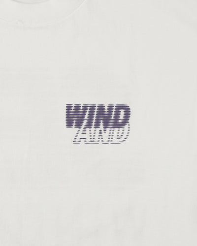 LINE HALFTONE SEA S/S TEE