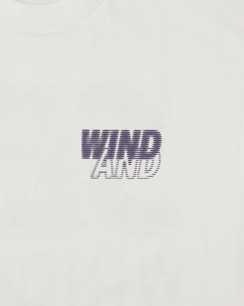 LINE HALFTONE SEA S/S TEE