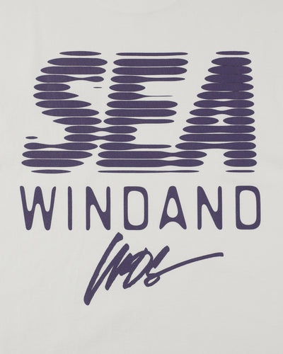 LINE HALFTONE SEA S/S TEE