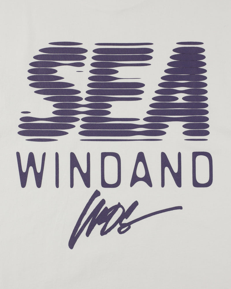 LINE HALFTONE SEA S/S TEE