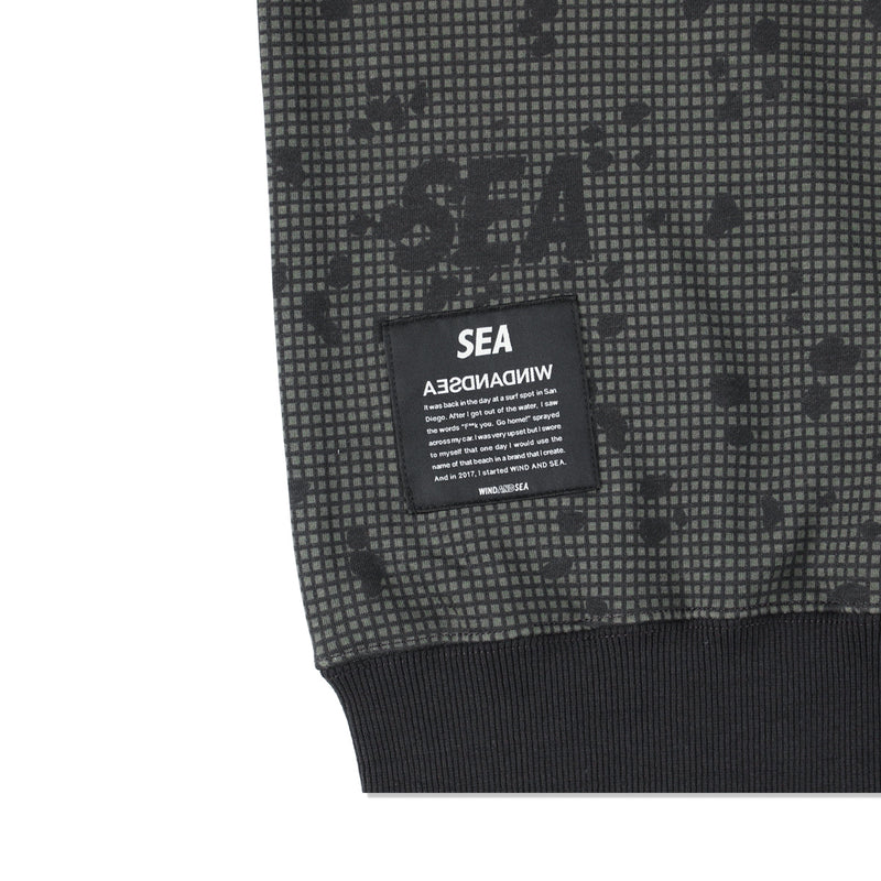 S_E_A DN-CAMO CREW NECK