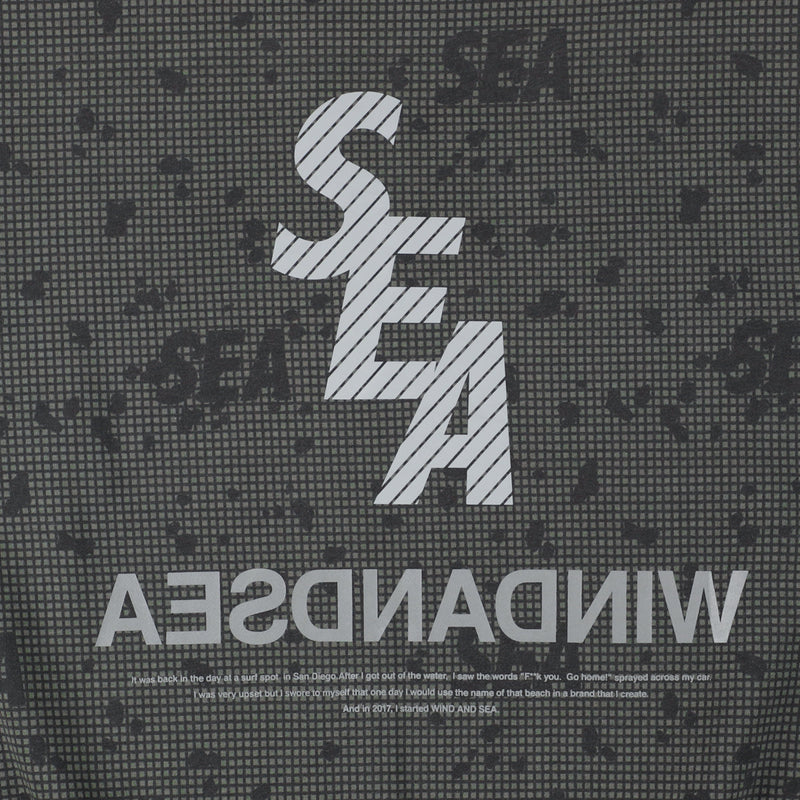 S_E_A DN-CAMO CREW NECK