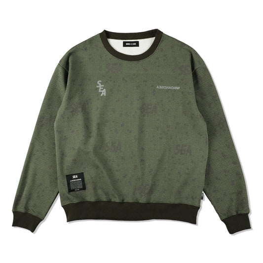 S_E_A DN-CAMO CREW NECK