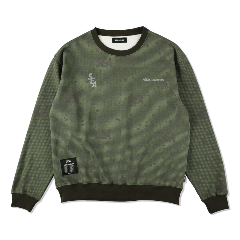S_E_A DN-CAMO CREW NECK