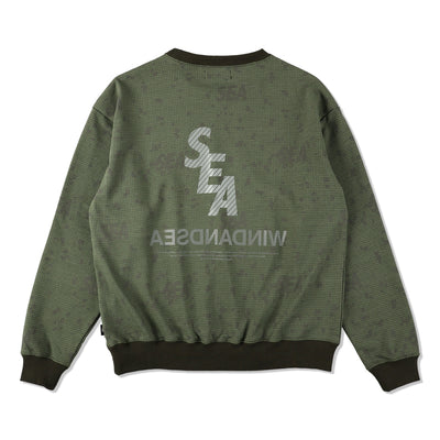 S_E_A DN-CAMO CREW NECK