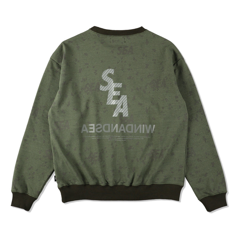 S_E_A DN-CAMO CREW NECK