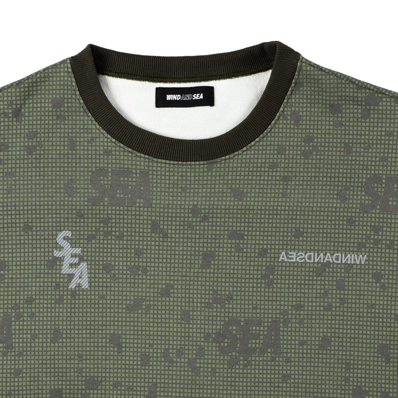 S_E_A DN-CAMO CREW NECK