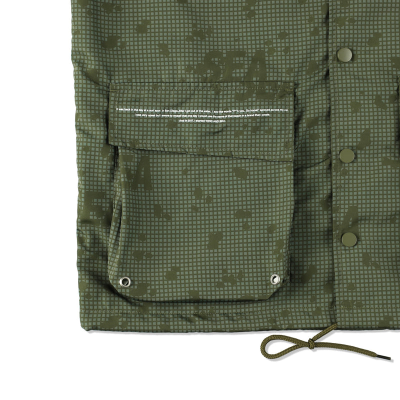 S_E_A DN-CAMO FATIGUE JACKET
