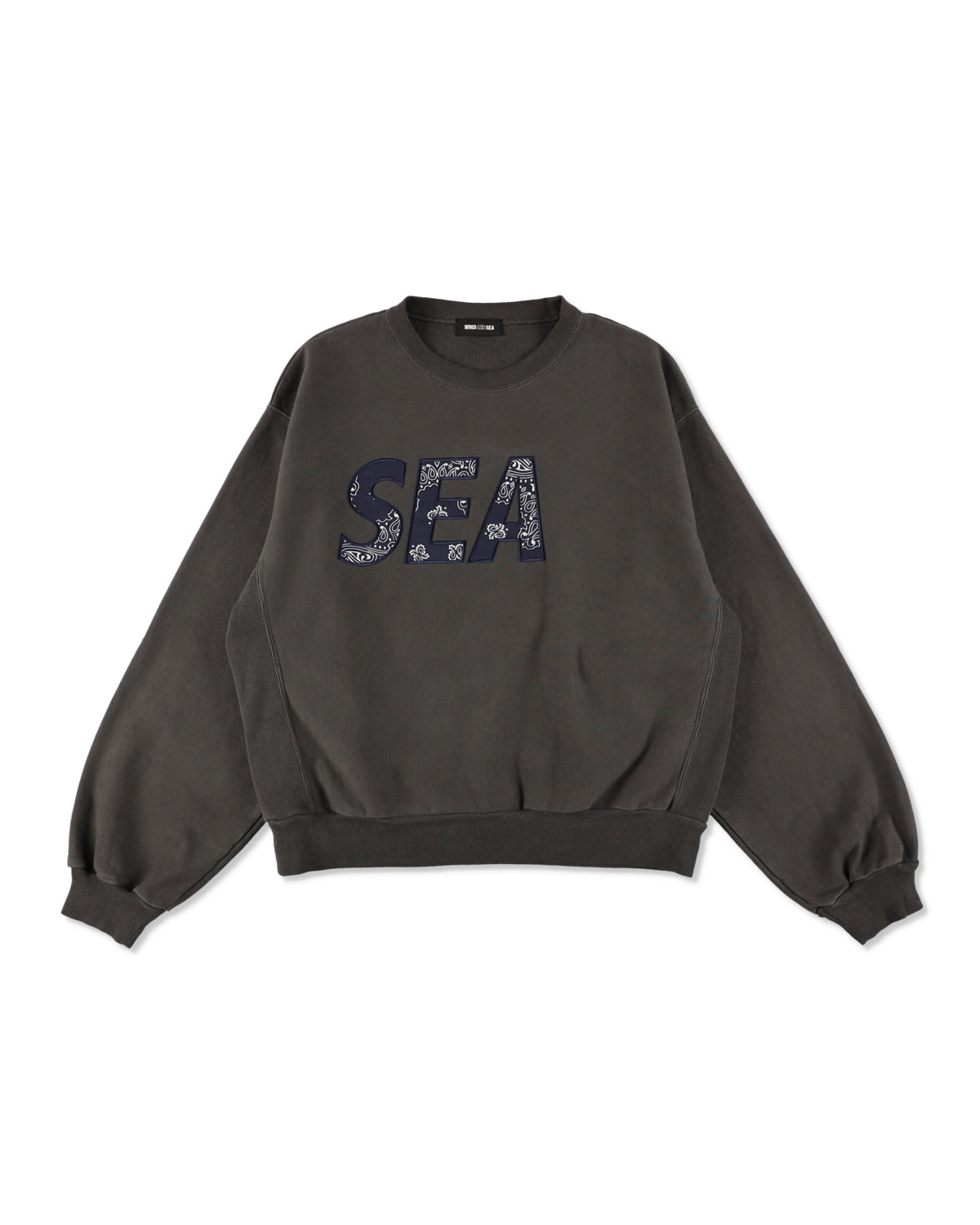 Bandana Patchworked SEA Crewneck Sweatshirt