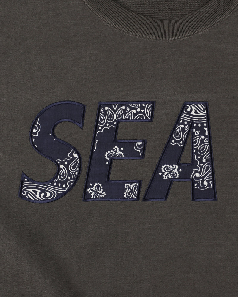 Bandana Patchworked SEA Crewneck Sweatshirt
