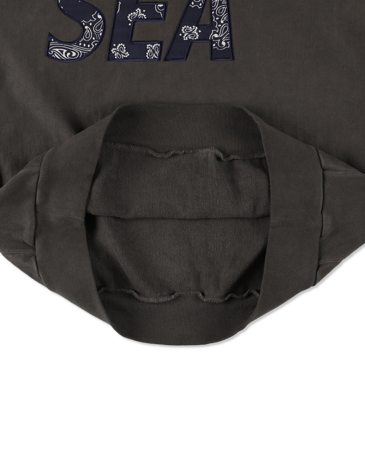 Bandana Patchworked SEA Crewneck Sweatshirt