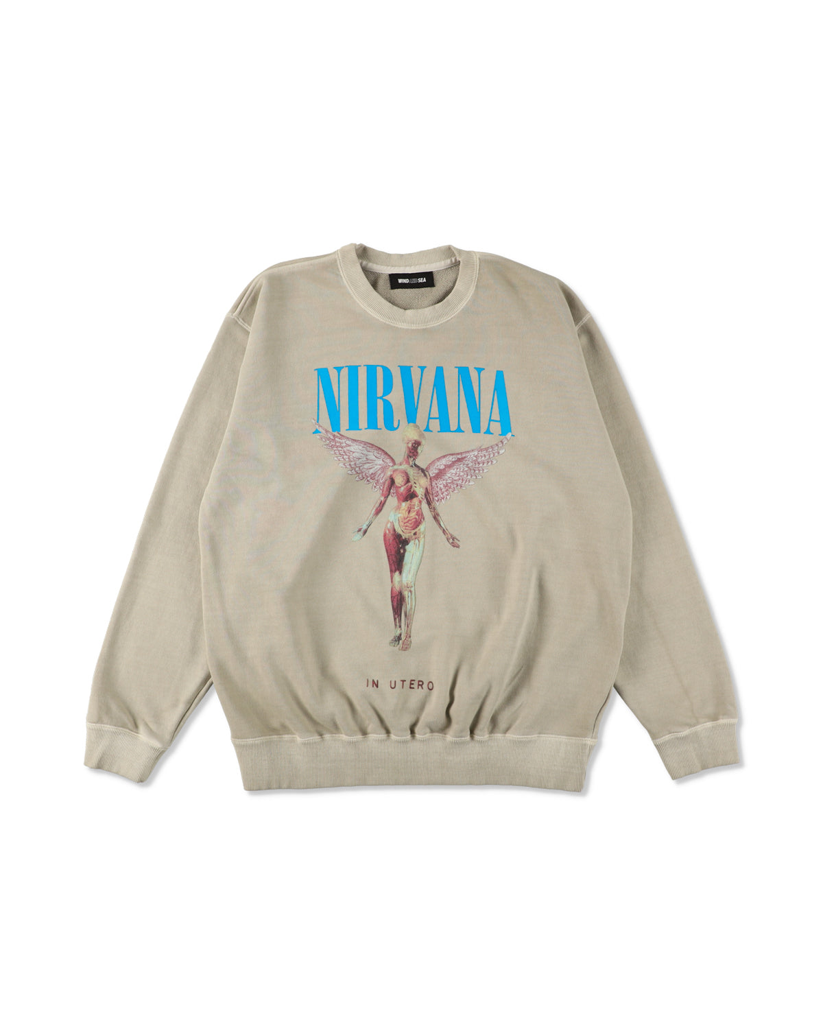 NIRVANA IN UTERO CREW NECK SWEAT