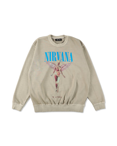 NIRVANA IN UTERO CREW NECK SWEAT