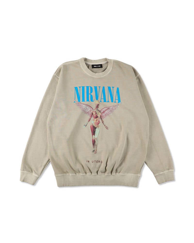 NIRVANA IN UTERO CREW NECK SWEAT