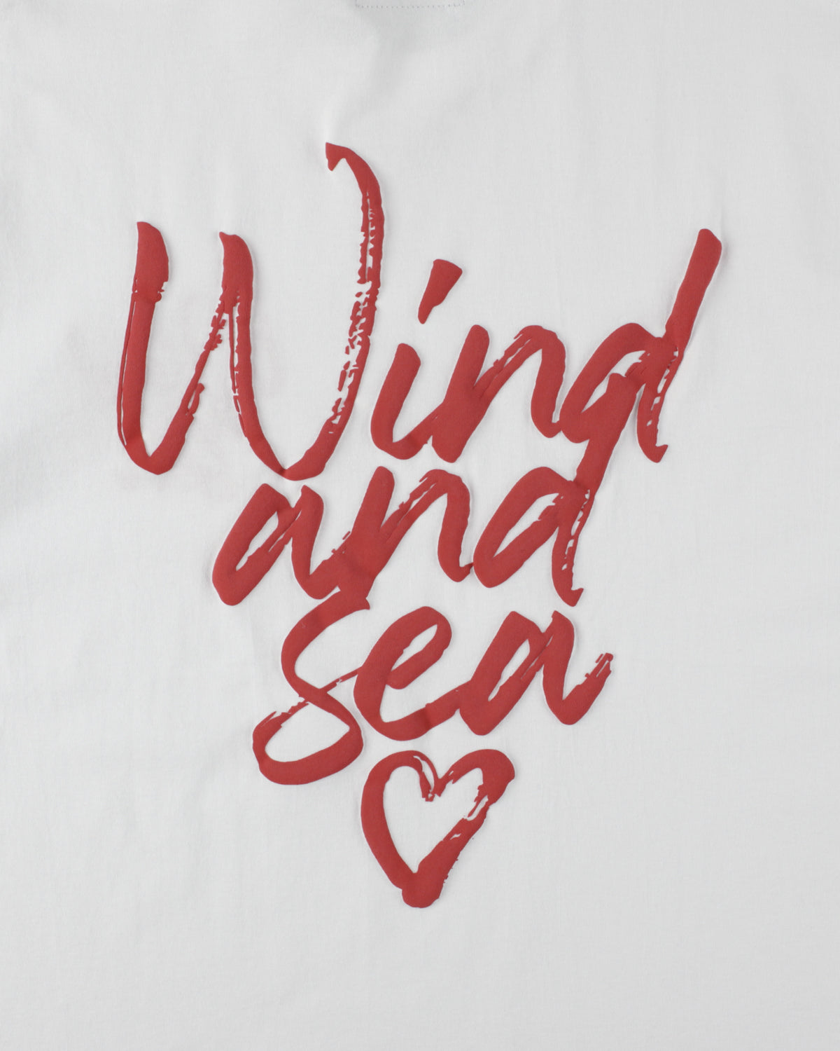 HEART LOGO S/S TEE – WIND AND SEA