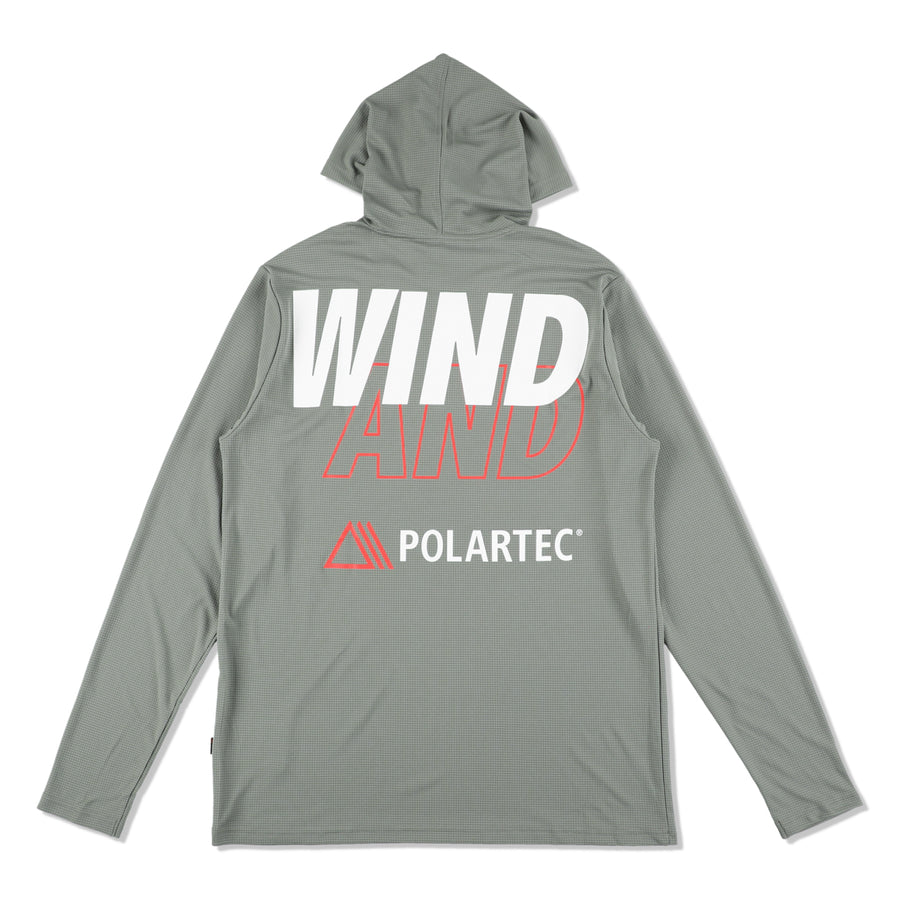 wind and sea POLARTEC POWER DRY HOODIE - パーカー