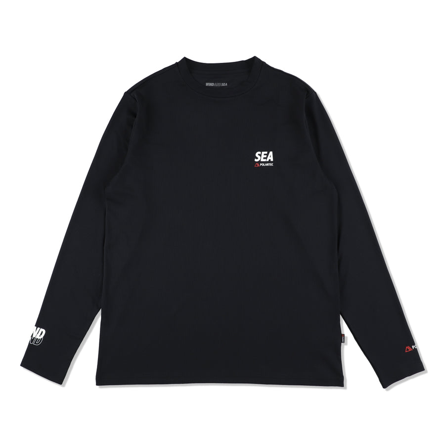 POLARTEC POWER DRY L/S TEE / BLACK - lapbm.org