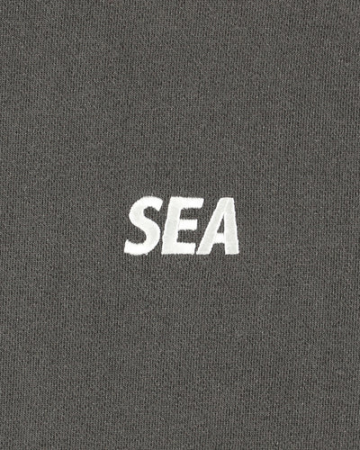 PALM TREE PACHWORK HOODED SWEAT SHIRT