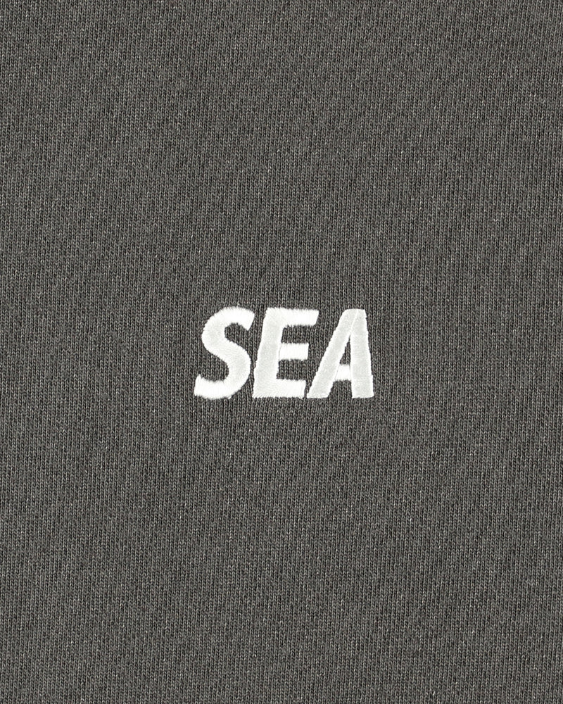 PALM TREE PACHWORK HOODED SWEAT SHIRT