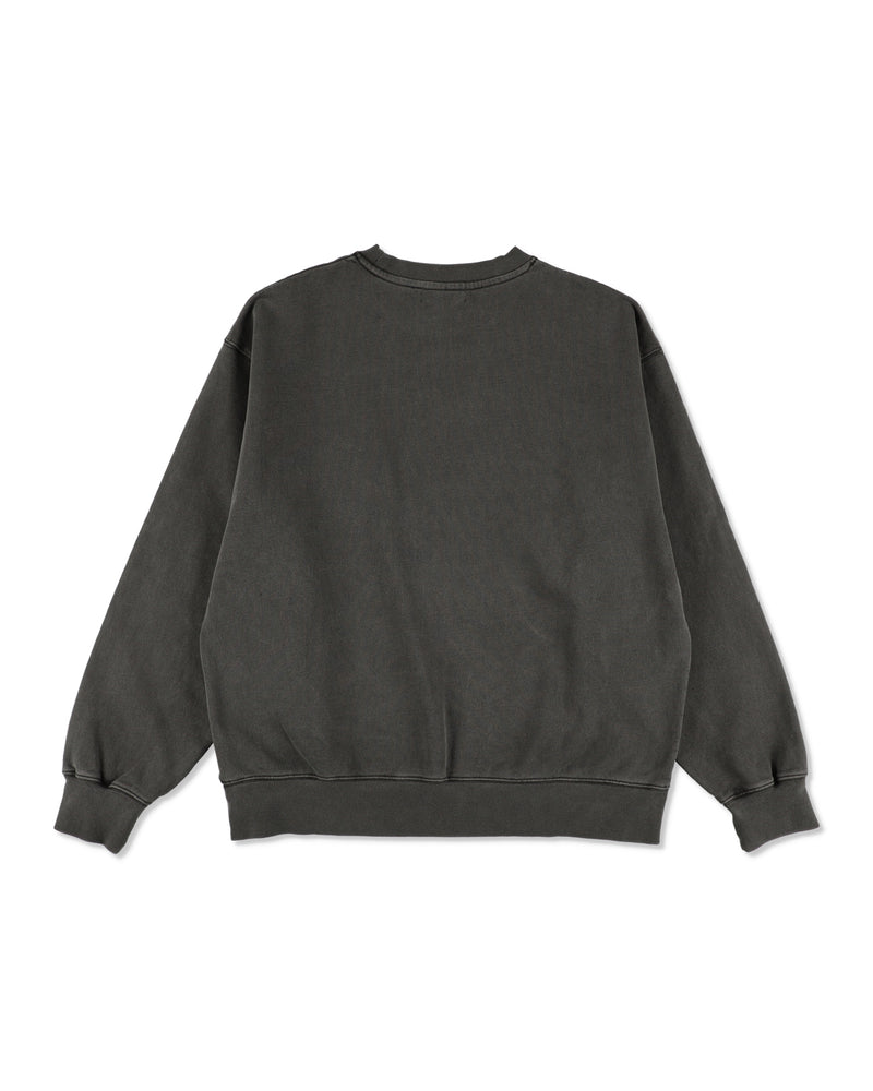 PALM TREE PACHWORK CREW NECK SWEAT SHIRT