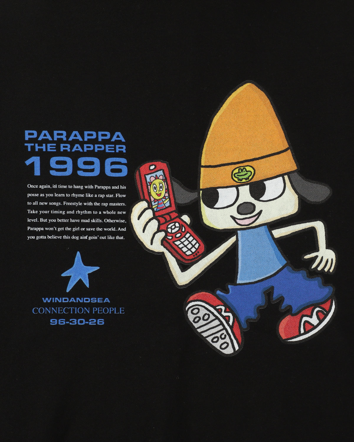 PARAPPA x WDS ZIP-UP SWEAT HOODIE