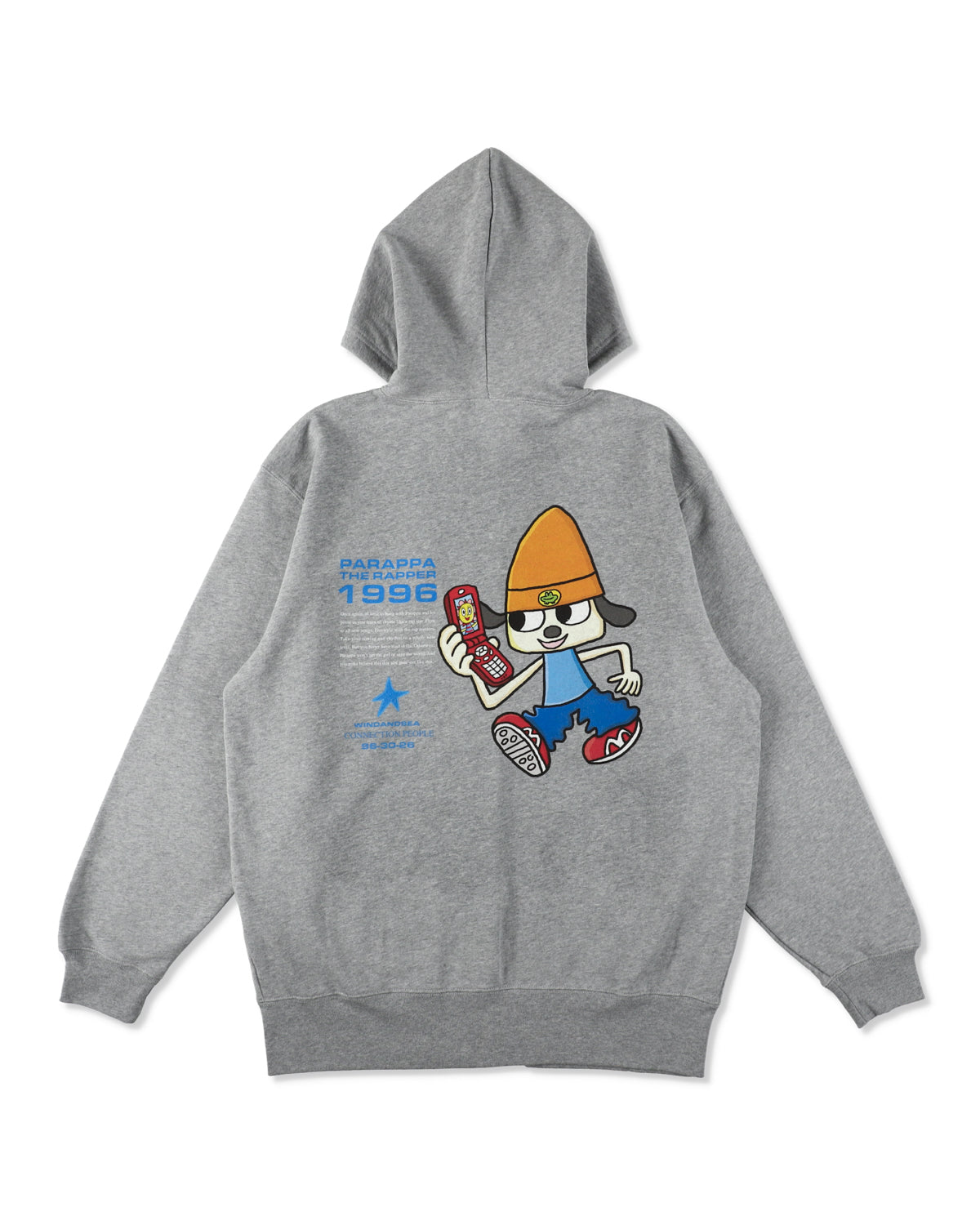 PARAPPA x WDS ZIP-UP SWEAT HOODIE