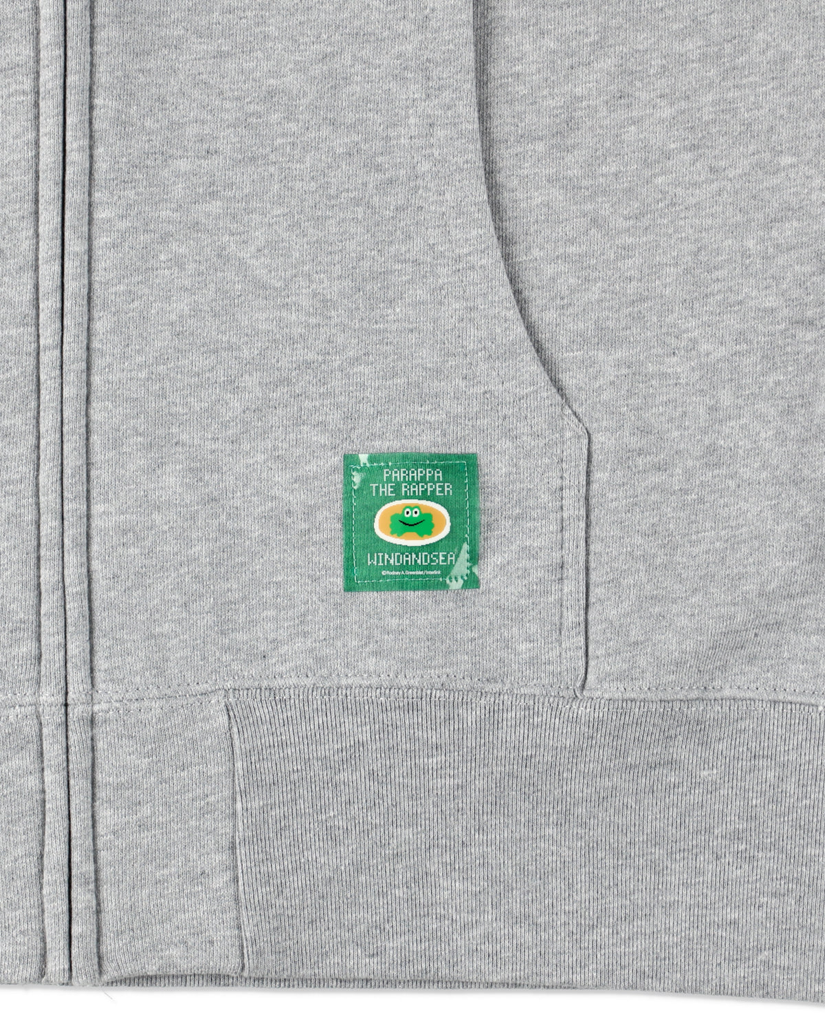 PARAPPA x WDS ZIP-UP SWEAT HOODIE – WIND AND SEA