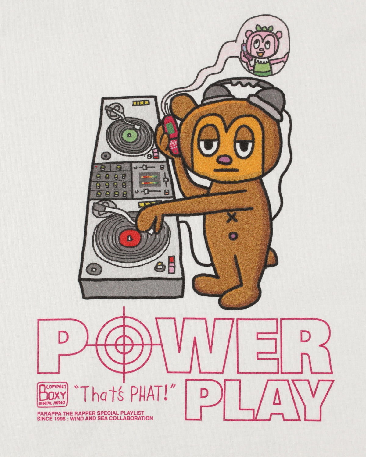 PARAPPA x WDS PJ BERRI TEE – WIND AND SEA
