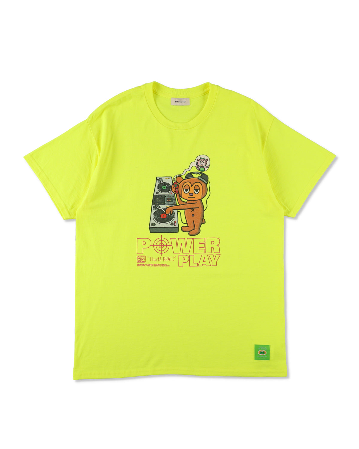 PARAPPA x WDS PJ BERRI TEE – WIND AND SEA