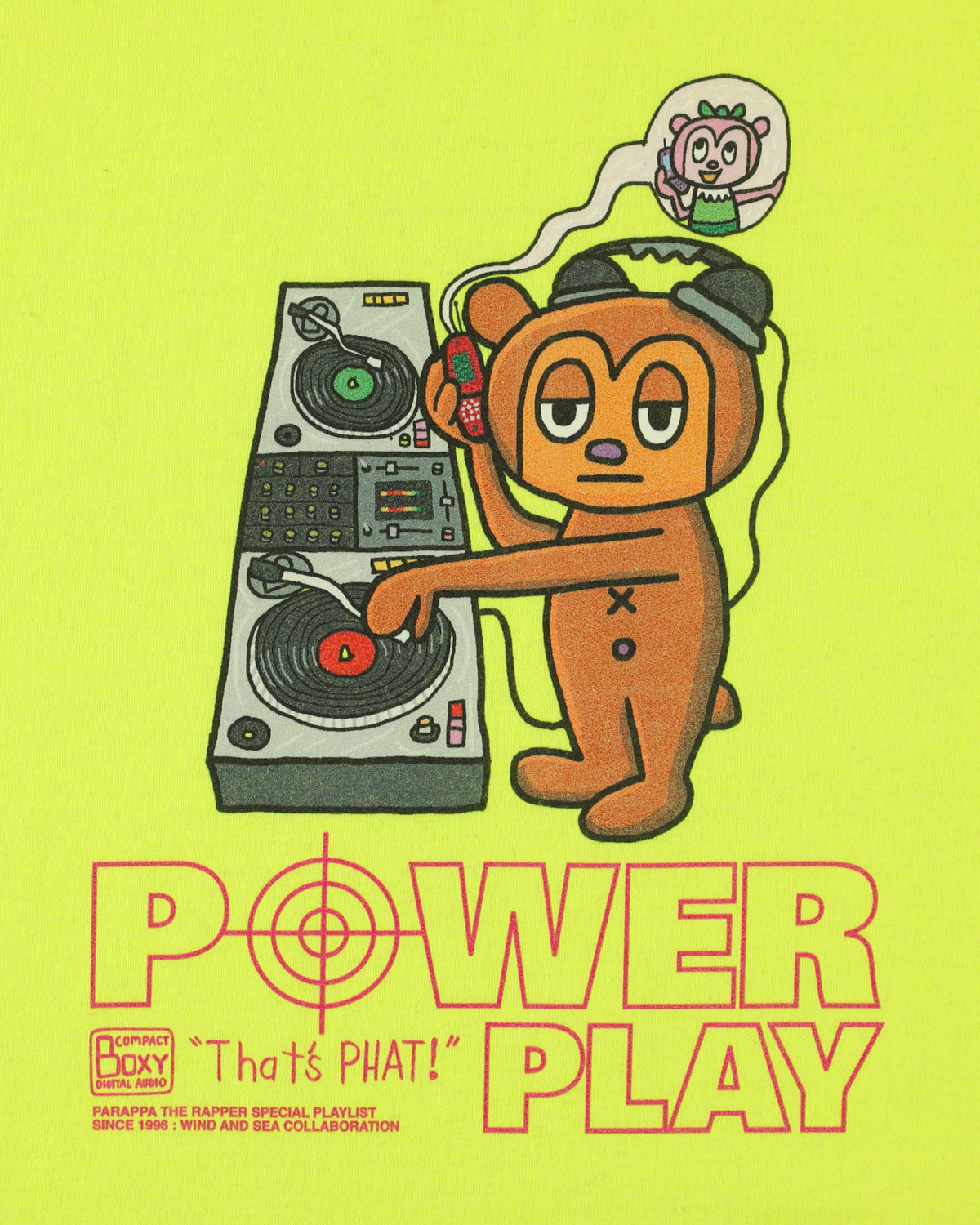 PARAPPA x WDS PJ BERRI TEE