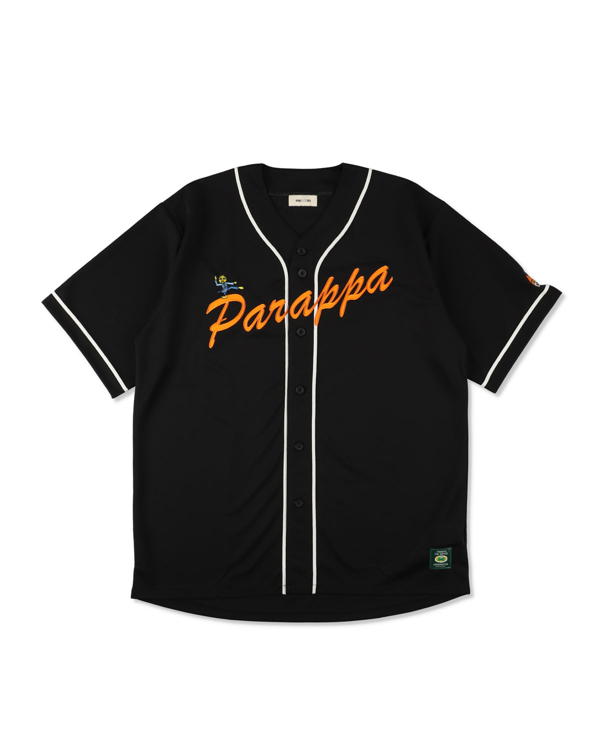 PARAPPA x WDS BASEBALL SHIRT – WIND AND SEA