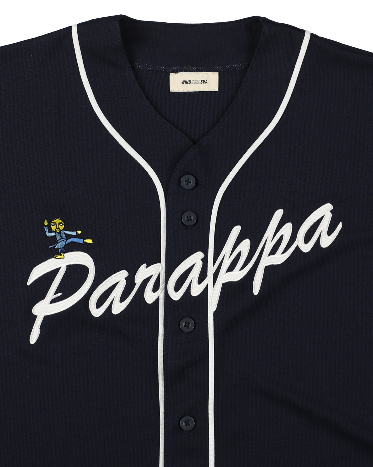 PARAPPA x WDS BASEBALL SHIRT – WIND AND SEA