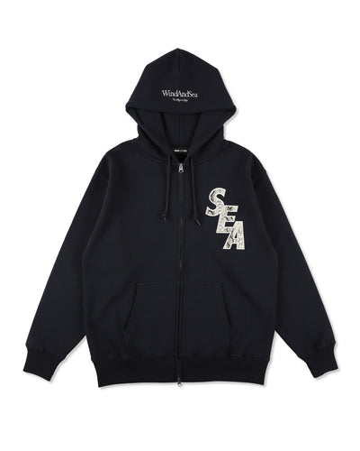 PYTHON SEA ZIP UP SWEATSHIRT