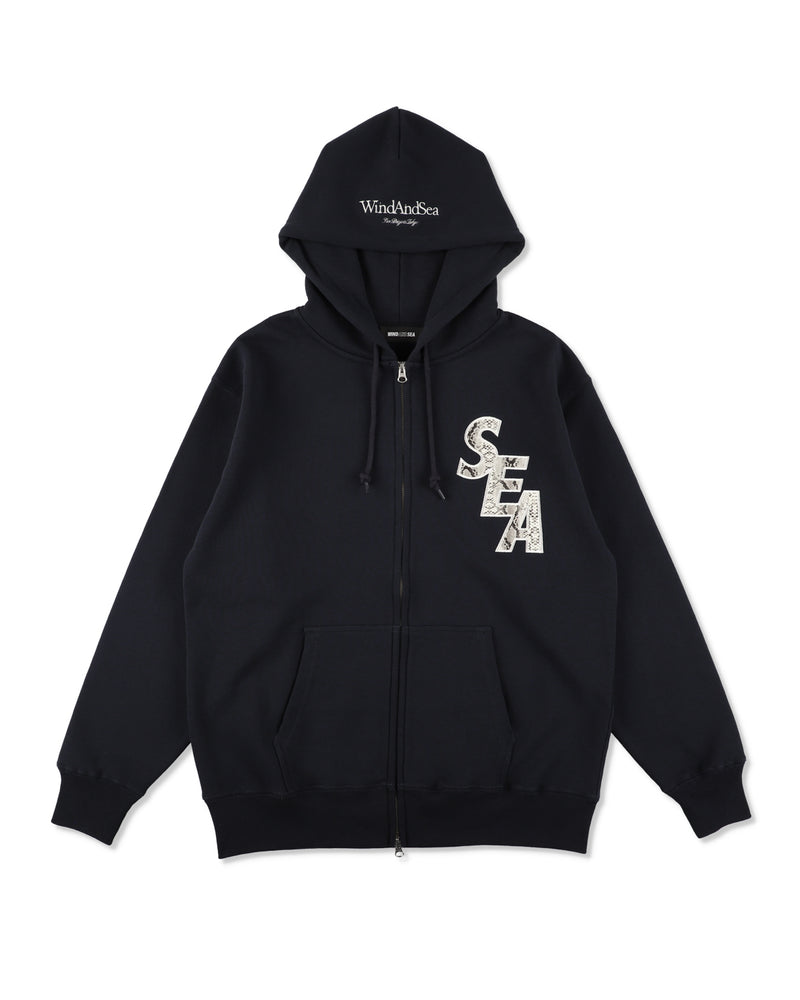 PYTHON SEA ZIP UP SWEATSHIRT