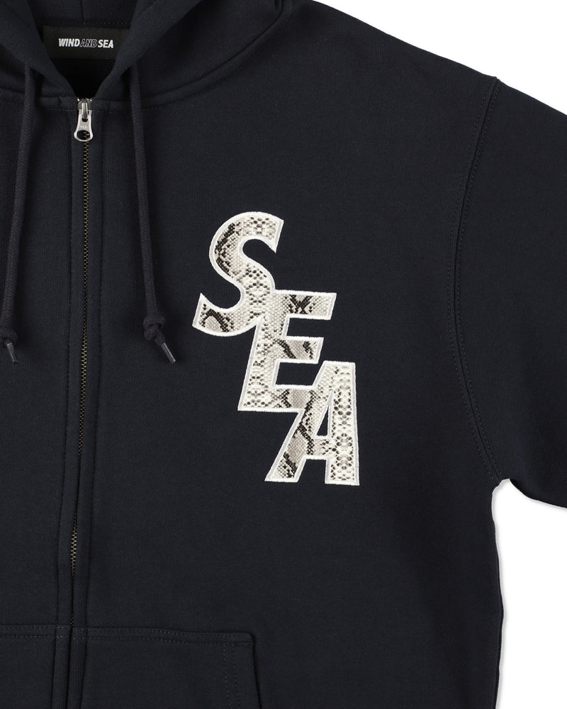 PYTHON SEA ZIP UP SWEATSHIRT