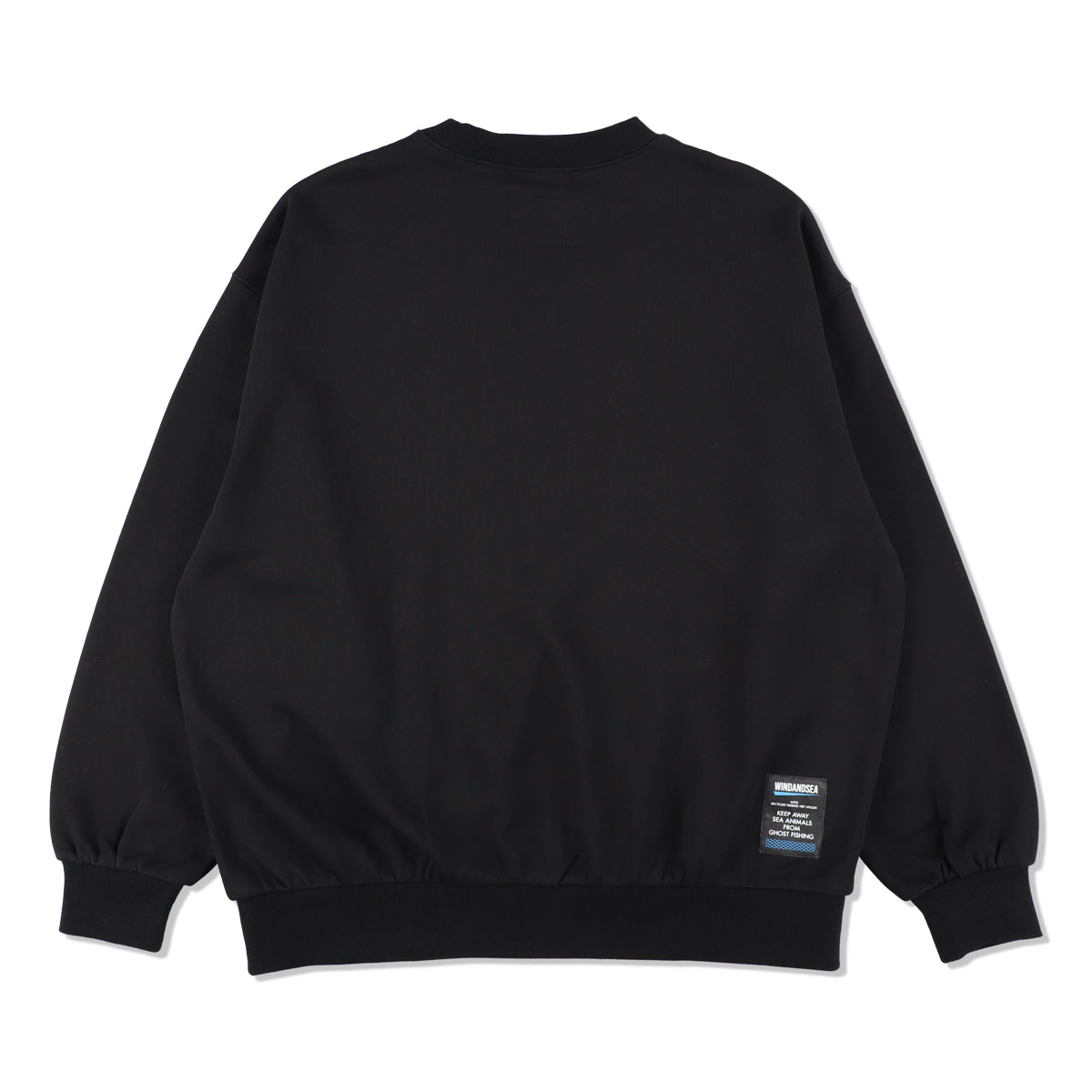 FISHNET RECYCLED NYLON CREW NECK