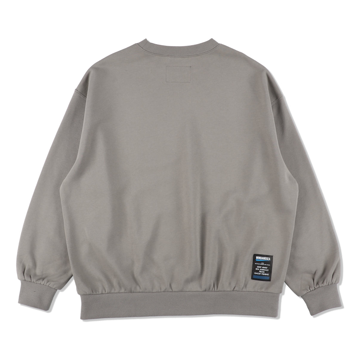 FISHNET RECYCLED NYLON CREW NECK