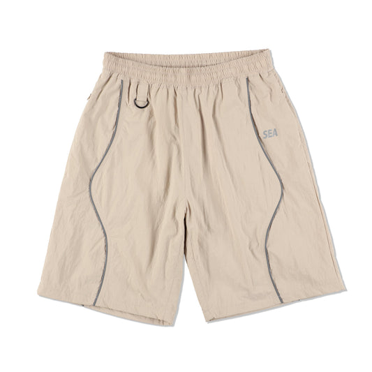 Reflective Piping Baggy Track Short