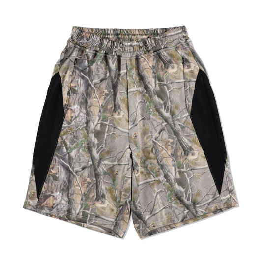 Blurred Woods Wide Jersy Short